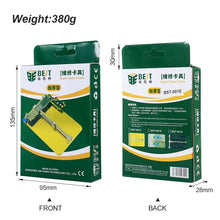 Load image into Gallery viewer, BST- 001C Stainless Steel Circuit Board soldering desoldering PCB Repair Holder Fixtures Cell Phone Repair Tool