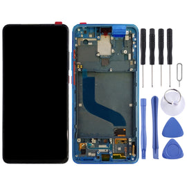 Original AMOLED Material LCD Screen and Digitizer Full Assembly with Frame for Xiaomi 9T Pro / Redmi K20 Pro / Redmi K20