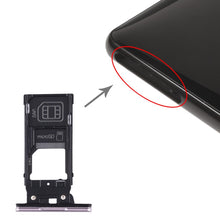 Load image into Gallery viewer, SIM Card Tray + SIM Card Tray + Micro SD Card Tray for Sony Xperia XZ2, For Sony Xperia XZ2