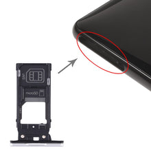 Load image into Gallery viewer, SIM Card Tray + SIM Card Tray + Micro SD Card Tray for Sony Xperia XZ2, For Sony Xperia XZ2