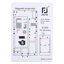 Load image into Gallery viewer, JIAFA JF-870 Magnetic Pad Screw Board for iPhone 11