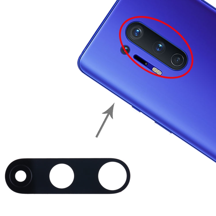 For OnePlus 8 Pro 10pcs Original Back Camera Lens