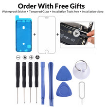 Load image into Gallery viewer, 12 in 1 Repair Kits &amp; Gifts (4 x Screwdriver + 2 x Teardown Rods + 2 x Triangle on Thick Slices + 1 x Eject Pin + 1 x Chuck + 1 x Waterproof Sticker + 1 x Tempered Glass)