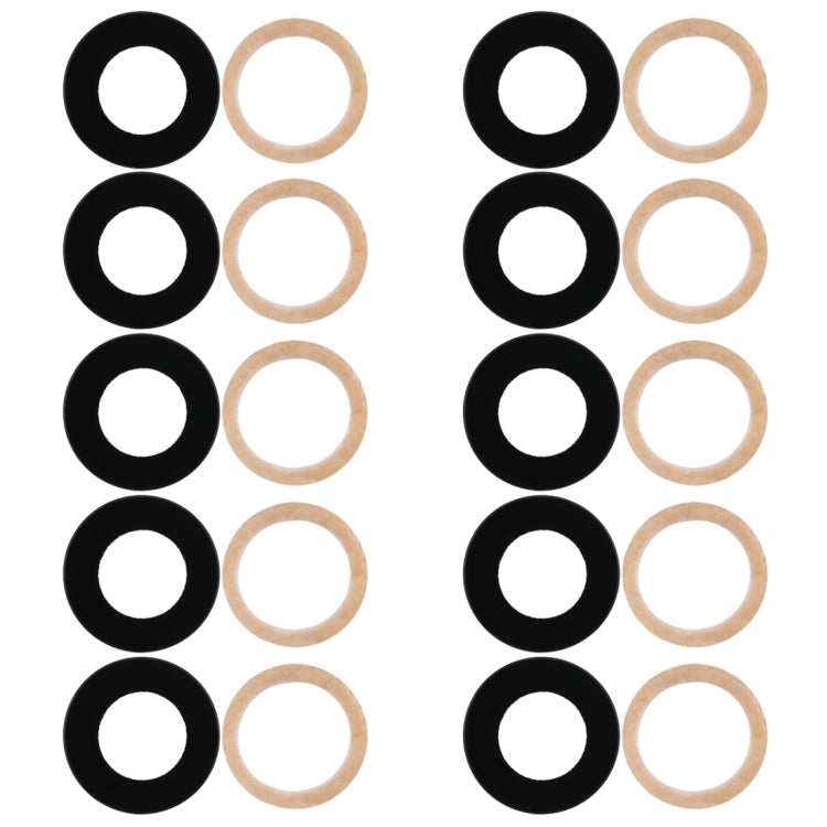 For Huawei P smart / Enjoy 7S 10pcs Back Camera Lens