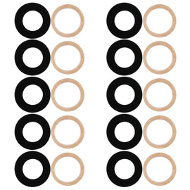 For Huawei P smart / Enjoy 7S 10pcs Back Camera Lens