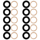 For Huawei P smart / Enjoy 7S 10pcs Back Camera Lens