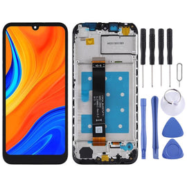 LCD Screen and Digitizer Full Assembly with Frame for Huawei Y5 (2019), For Huawei Y5 (2019)