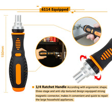 Load image into Gallery viewer, JAKEMY JM-6113 73 in 1 Household Hardware Screwdriver Repair Tool Set