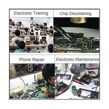 Load image into Gallery viewer, Kaisi K-858D SMD Hot-Air Soldering Station LED Digital Display Support Controllable Temperature for Desoldering + Air Nozzles, EU Plug, K-858D, EU Plug