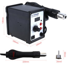 Load image into Gallery viewer, Kaisi K-858D SMD Hot-Air Soldering Station LED Digital Display Support Controllable Temperature for Desoldering + Air Nozzles, EU Plug, K-858D, EU Plug