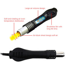 Load image into Gallery viewer, Kaisi K-858D SMD Hot-Air Soldering Station LED Digital Display Support Controllable Temperature for Desoldering + Air Nozzles, EU Plug, K-858D, EU Plug