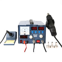 Load image into Gallery viewer, Kaisi K-863D 3 in 1 Hot Air Gun Soldering Station SMD Rework Station With 3A DC Power Supply for Phone PCB Welding Repair Machine, US Plug, K-863D, US Plug, K-863D, EU Plug