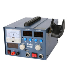 Load image into Gallery viewer, Kaisi K-863D 3 in 1 Hot Air Gun Soldering Station SMD Rework Station With 3A DC Power Supply for Phone PCB Welding Repair Machine, US Plug, K-863D, US Plug, K-863D, EU Plug