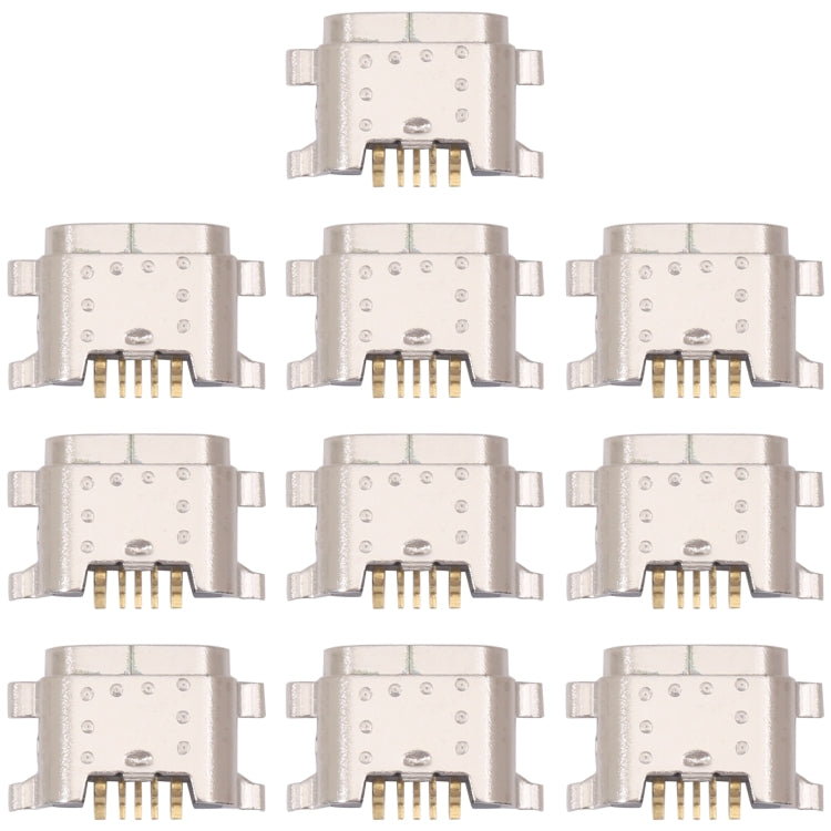 For Vivo Y75 10pcs Charging Port Connector, For Vivo Y75