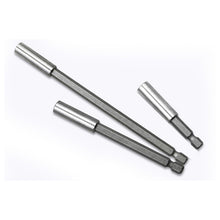 Load image into Gallery viewer, 3 in 1 1/4 Electric Batch Head High Magnetism Connecting Rod Pistol Drill Extension Rod Sleeve Fast Turning Joint, Length: 60/100/150mm, 60/100/150mm Joint