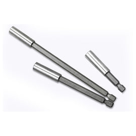 3 in 1 1/4 Electric Batch Head High Magnetism Connecting Rod Pistol Drill Extension Rod Sleeve Fast Turning Joint, Length: 60/100/150mm, 60/100/150mm Joint