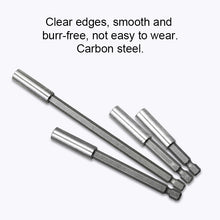Load image into Gallery viewer, 3 in 1 1/4 Electric Batch Head High Magnetism Connecting Rod Pistol Drill Extension Rod Sleeve Fast Turning Joint, Length: 60/100/150mm, 60/100/150mm Joint