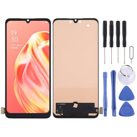 TFT Material LCD Screen and Digitizer Full Assembly for OPPO Reno3 / A91 / F15 / F17, Not Supporting Fingerprint Identification