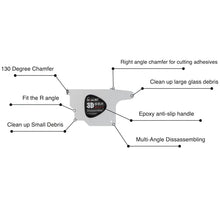 Load image into Gallery viewer, 10 PCS QIANLI 3D Ultra Thin Pry Spudger Screen Disassembling Card