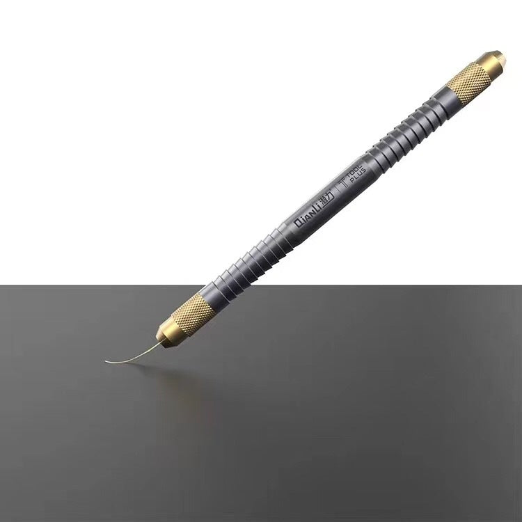 QIANLI 008 Multifunctioal CPU IC Glue Remover Knife Thin Blade Motherboard BGA Chip Glue Cleaning Knife