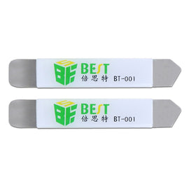 2 PCS BEST BST-001 Stainless Steel Blade Soft Thin Pry Spudger