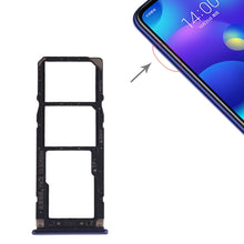 Load image into Gallery viewer, SIM Card Tray + SIM Card Tray + Micro SD Card Tray for Xiaomi Mi Play, For Xiaomi Mi Play