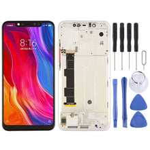 Load image into Gallery viewer, LCD Screen and Digitizer Full Assembly with Frame &amp; Side Keys for Xiaomi Mi 8