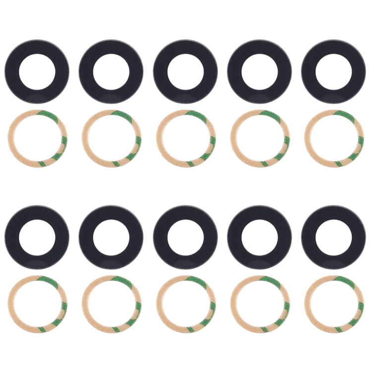 10 PCS Back Camera Lens Cover & Adhesive for Xiaomi Mi 6