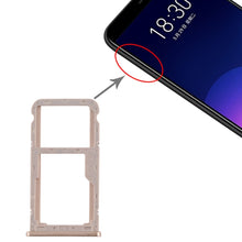 Load image into Gallery viewer, For Meizu M6T SIM Card Tray + SIM / Micro SD Card Tray, For Meizu M6T