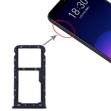 Load image into Gallery viewer, For Meizu M6T SIM Card Tray + SIM / Micro SD Card Tray, For Meizu M6T