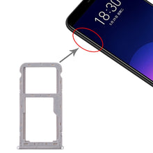 Load image into Gallery viewer, For Meizu M6T SIM Card Tray + SIM / Micro SD Card Tray, For Meizu M6T