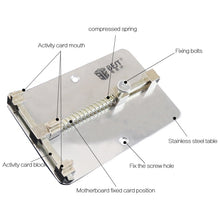 Load image into Gallery viewer, BEST- 001 Stainless Steel Circuit Boards Repair Tool Cell Phone PCB Repair Holder Fixtures