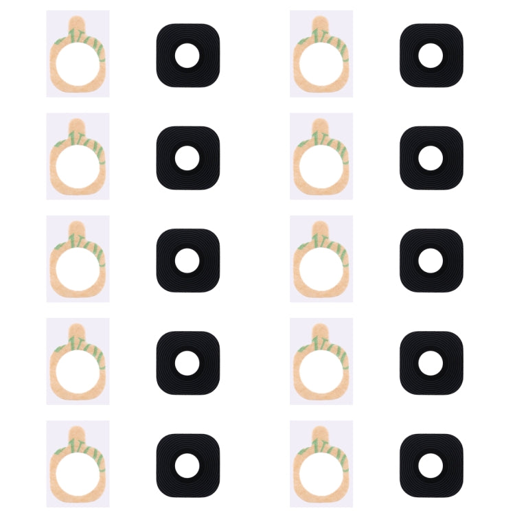 For Galaxy A9 10pcs Back Camera Lens Cover with Sticker