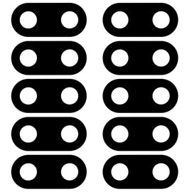 For OPPO R17 10pcs Back Camera Lens, For OPPO R17