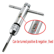 Load image into Gallery viewer, M5-M12 Lengthened Adjustable Ratchet Wrench with Positive and Reverse Tap Wrench, M5-M12
