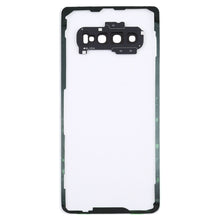 Load image into Gallery viewer, For Samsung Galaxy S10+ SM-G9750 G975F Transparent Battery Back Cover with Camera Lens Cover