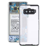 For Samsung Galaxy S10e / G970F/DS G970U G970W SM-G9700 Transparent Battery Back Cover with Camera Lens Cover