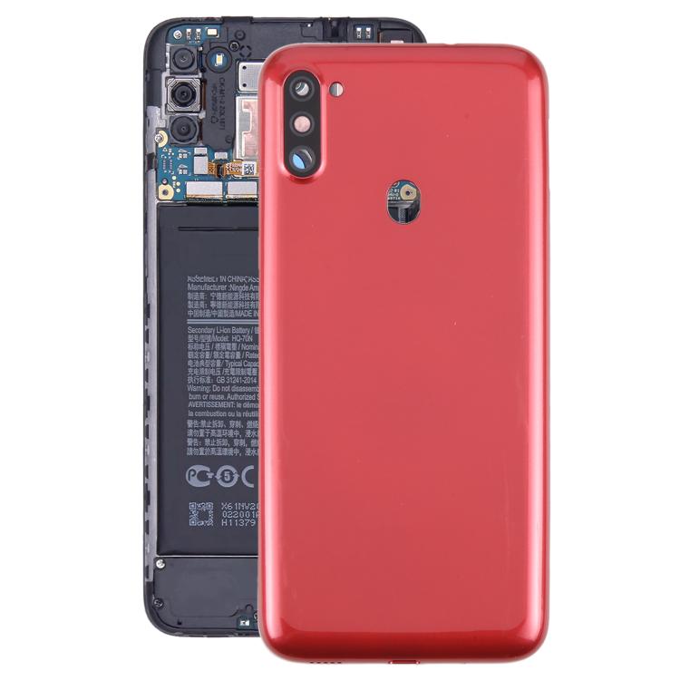 For Samsung Galaxy A11 SM-A115F Back Cover with Camera Lens Cover