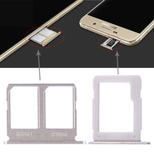 Load image into Gallery viewer, For Galaxy A9100 / A9 (2016) 2 SIM Card Tray + Micro SD Card Tray