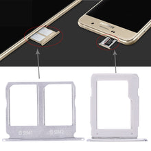 Load image into Gallery viewer, For Galaxy A9100 / A9 (2016) 2 SIM Card Tray + Micro SD Card Tray