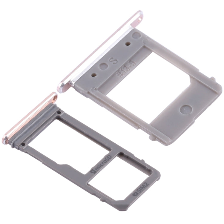 For Galaxy A520 / A720 2 SIM Card Tray + Micro SD Card Tray