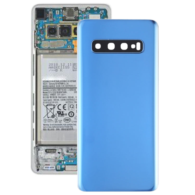 For Galaxy S10 Battery Back Cover with Camera Lens