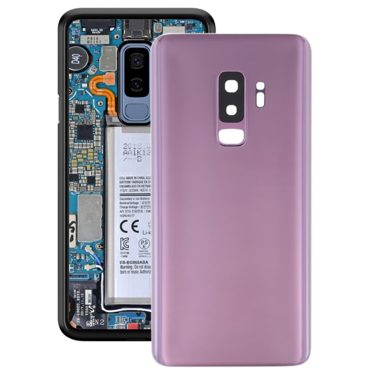 For Galaxy S9+ Battery Back Cover with Camera Lens