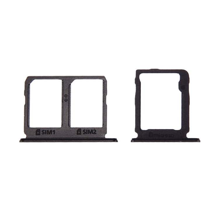 For Galaxy C9 Pro / C9000 SIM Card Tray + Micro SD Card Tray