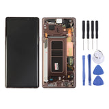 LCD Screen and Digitizer Full Assembly with Frame for Galaxy Note9 / N960A / N960F / N960V / N960T / N960U