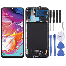 Load image into Gallery viewer, Original Super AMOLED Material LCD Screen and Digitizer Full Assembly with Frame for Galaxy A70