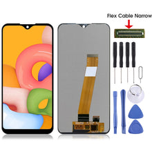 Load image into Gallery viewer, Original PLS TFT Material LCD Screen and Digitizer Full Assembly (Flex Cable Narrow) for Galaxy A01