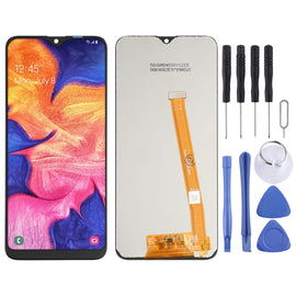 Original PLS TFT Material LCD Screen and Digitizer Full Assembly for Galaxy A10e