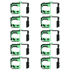 For Galaxy S9+ 10pcs Waterproof Adhesive Sticker, For S9+