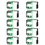 For Galaxy S9+ 10pcs Waterproof Adhesive Sticker